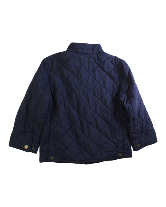 A Navy Puffer/Quilted Coats & Outerwear from Polo Ralph Lauren in size 5T for girl. (Back View)