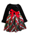 A Multicolour Long Sleeve Dresses from Bonnie Jean in size 8Y for girl. (Back View)