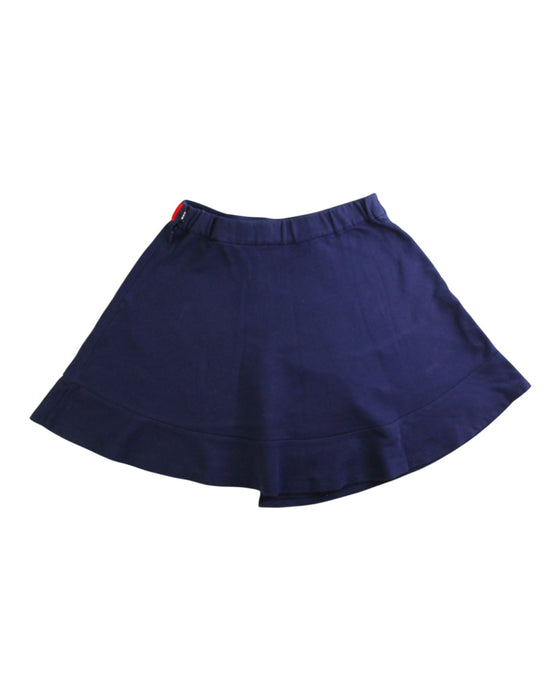 A Navy Short Skirts from Ferrari in size 7Y for girl. (Back View)