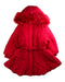 A Red Puffer/Quilted Coats & Outerwear from Monsoon in size 3T for girl. (Front View)