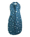 A Navy Sleepsacs from ErgoPouch in size 0-3M for neutral. (Front View)