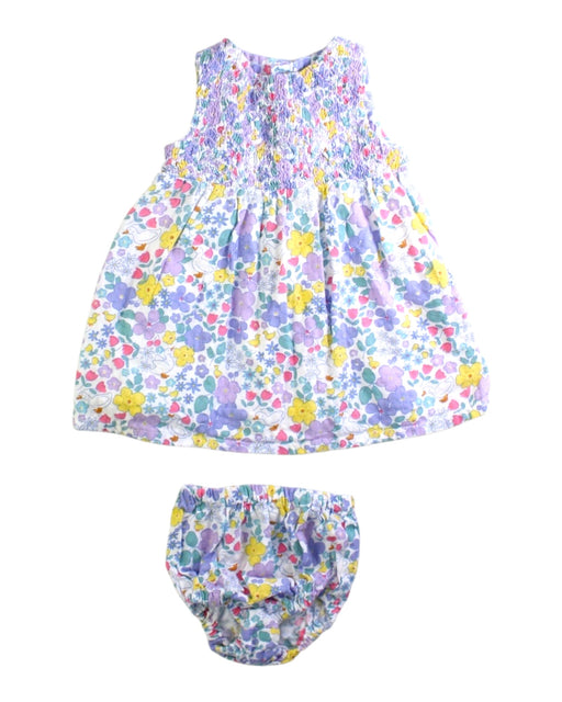 A Multicolour Dress Sets from Jojo Maman Bébé in size 0-3M for girl. (Front View)