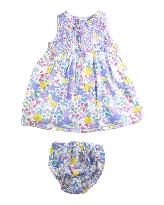 A Multicolour Dress Sets from Jojo Maman Bébé in size 0-3M for girl. (Front View)