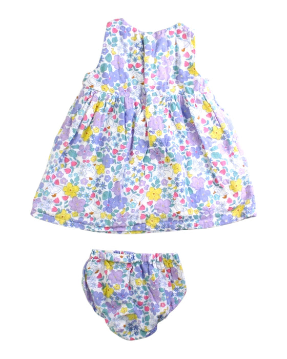 A Multicolour Dress Sets from Jojo Maman Bébé in size 0-3M for girl. (Back View)