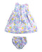 A Multicolour Dress Sets from Jojo Maman Bébé in size 0-3M for girl. (Back View)
