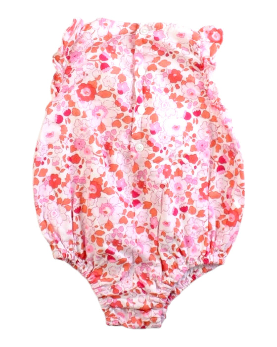 A Pink Sleeveless Rompers from Jacadi in size Newborn for girl. (Back View)