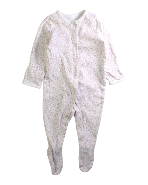 A White Onesies from Mamas & Papas in size 3-6M for girl. (Front View)
