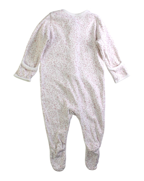 A White Onesies from Mamas & Papas in size 3-6M for girl. (Back View)