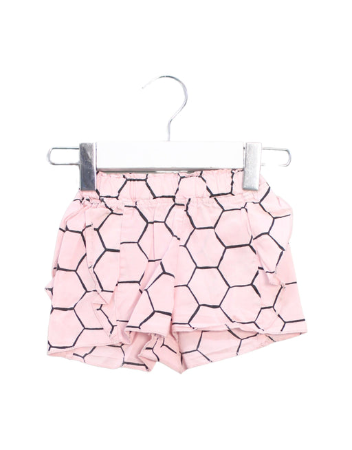 A Pink Shorts from Picnik in size 3-6M for girl. (Front View)