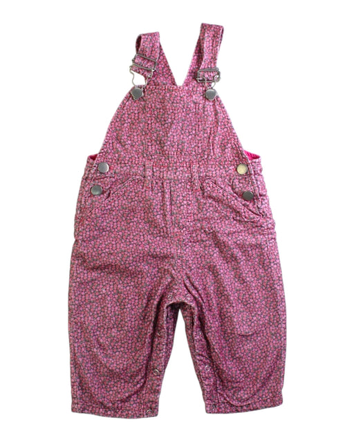 A Pink Long Overalls from Brora in size 6-12M for girl. (Front View)
