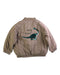 A Taupe Puffer/Quilted Jackets from Konges Sløjd in size 2T for girl. (Back View)