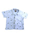 A Blue Short Sleeve Shirts from Velveteen in size 3T for boy. (Front View)