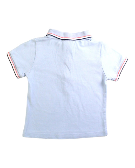 A White Short Sleeve Polos from Jacadi in size 18-24M for boy. (Back View)