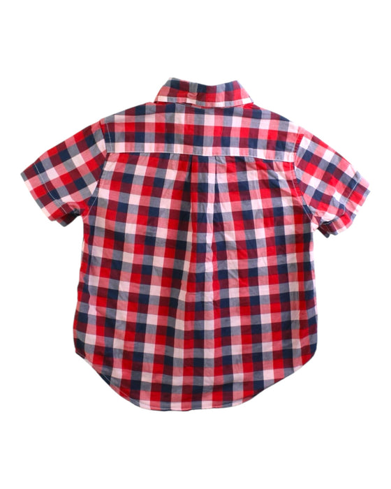 A Red Short Sleeve Shirts from Ralph Lauren in size 2T for boy. (Back View)