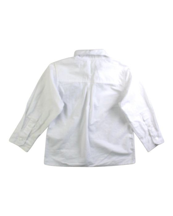 A White Long Sleeve Shirts from Roberto Cavalli in size 2T for boy. (Back View)