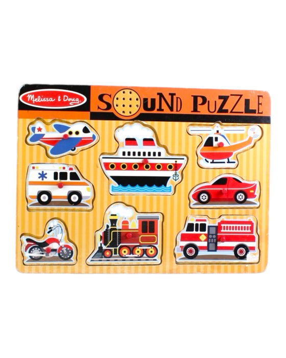 A Multicolour Board Games & Puzzles from Melissa & Doug in size 2T for neutral. (Front View)
