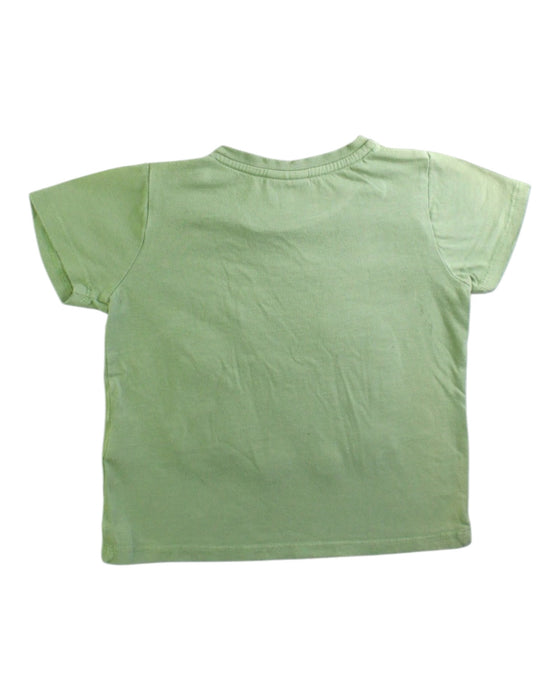 A Green Short Sleeve T Shirts from Seed in size 2T for boy. (Back View)