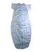 A Blue Sleepsacs from ErgoPouch in size 2T for neutral. (Back View)