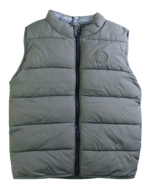 A Green Puffer/Quilted Coats & Outerwear from Petit Bateau in size 18-24M for boy. (Front View)
