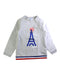 A Grey Crewneck Sweatshirts from Jacadi in size 12Y for boy. (Front View)