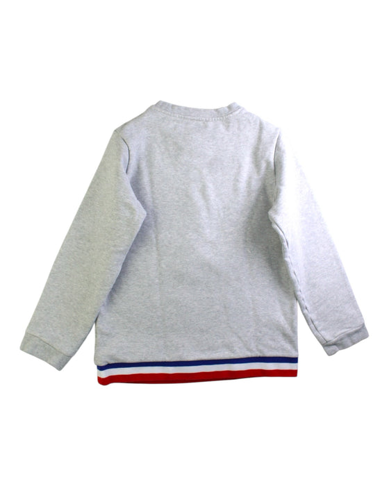 A Grey Crewneck Sweatshirts from Jacadi in size 12Y for boy. (Back View)