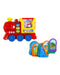 A Multicolour Cars Trucks Trains & Remote Control from Vtech in size 3T for neutral. (Back View)