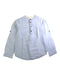 A Blue Long Sleeve Shirts from Jacadi in size 8Y for boy. (Front View)
