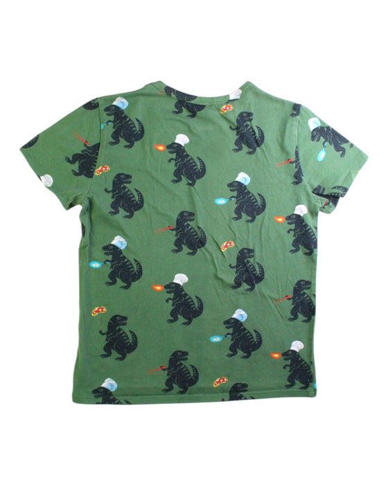A Green Short Sleeve T Shirts from Paul Smith in size 10Y for boy. (Back View)