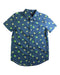 A Blue Short Sleeve Shirts from Ralph Lauren in size 7Y for boy. (Front View)