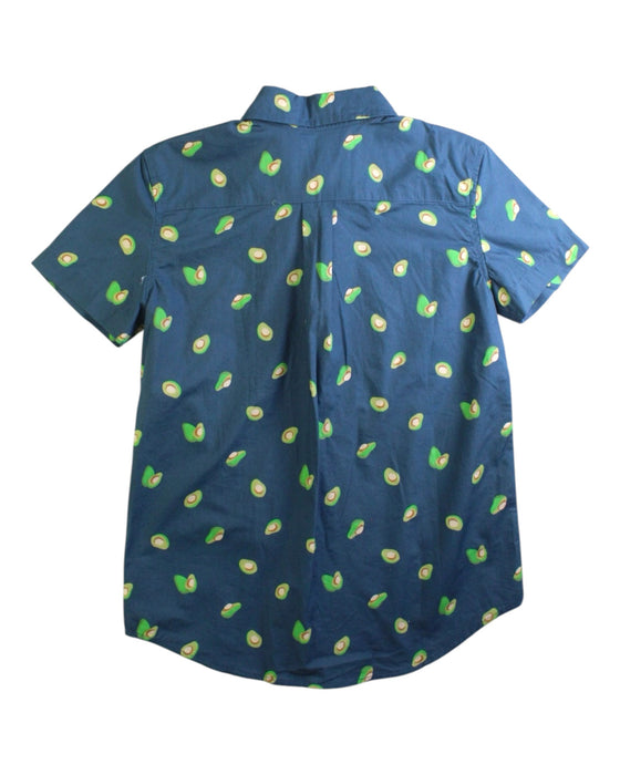 A Blue Short Sleeve Shirts from Ralph Lauren in size 7Y for boy. (Back View)