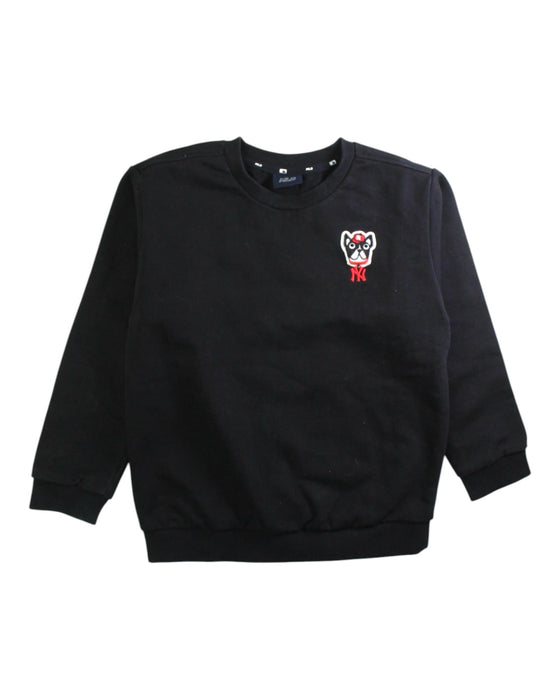 A Black Crewneck Sweatshirts from MLB in size 9Y for neutral. (Front View)