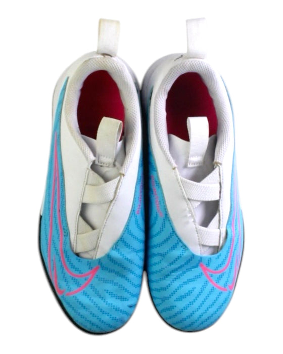 A Blue Cleats/Soccer Shoes from Nike in size 10Y for neutral. (Back View)