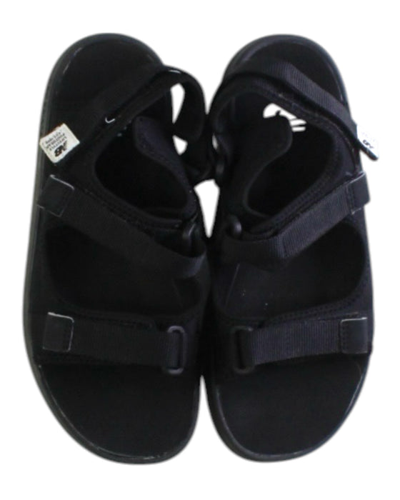 A Black Sandals from New Balance in size 3T for neutral. (Back View)