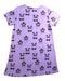 A Purple Short Sleeve Dresses from Mini Rodini in size 4T for girl. (Back View)