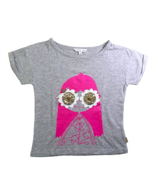 A Grey Short Sleeve T Shirts from Little Marc Jacobs in size 5T for girl. (Front View)
