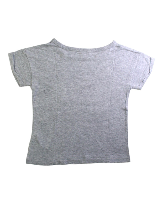 A Grey Short Sleeve T Shirts from Little Marc Jacobs in size 5T for girl. (Back View)