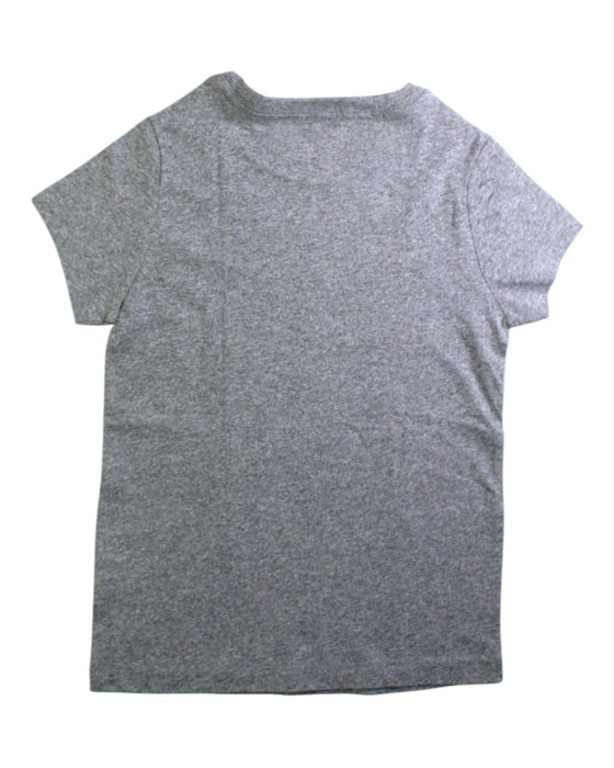 A Grey Short Sleeve T Shirts from Roots in size 5T for neutral. (Back View)