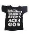 A Black Short Sleeve T Shirts from Denim Dungaree in size 4T for neutral. (Front View)