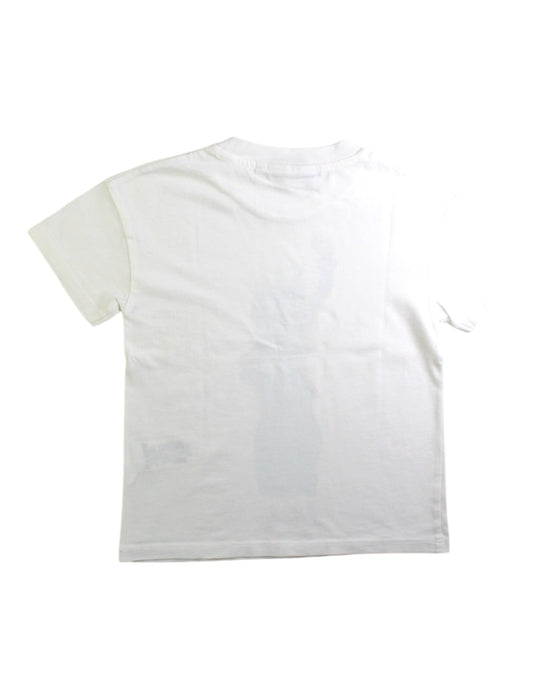 A White Short Sleeve T Shirts from Mini Rodini in size 3T for neutral. (Back View)