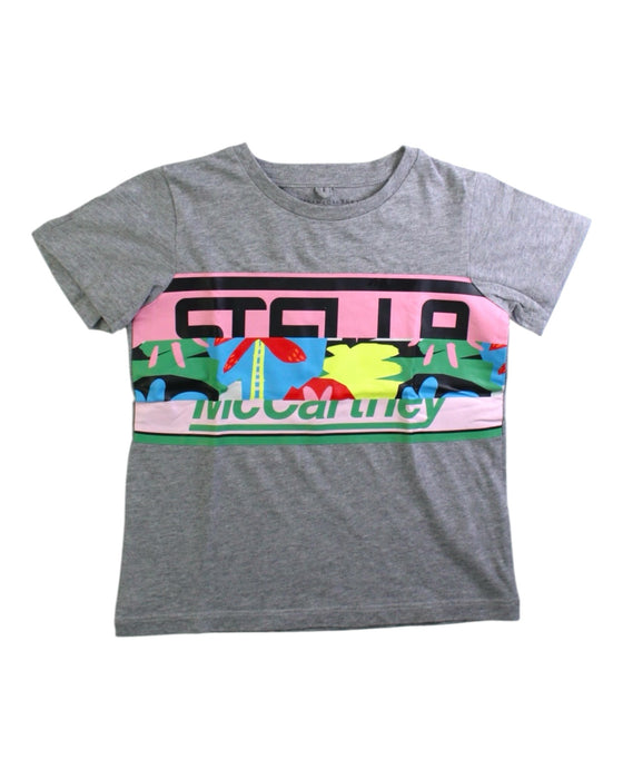 A Grey Short Sleeve T Shirts from Stella McCartney in size 5T for neutral. (Front View)