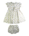 A White Dress Sets from Little Cotton Clothes in size 5T for girl. (Back View)