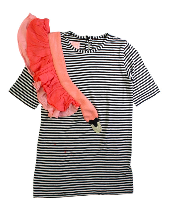 A Black Long Sleeve Dresses from Wauw Capow in size 5T for girl. (Front View)
