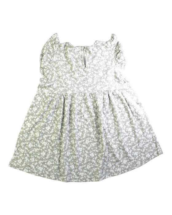 A White Sleeveless Dresses from Jamie Kay in size 5T for girl. (Back View)