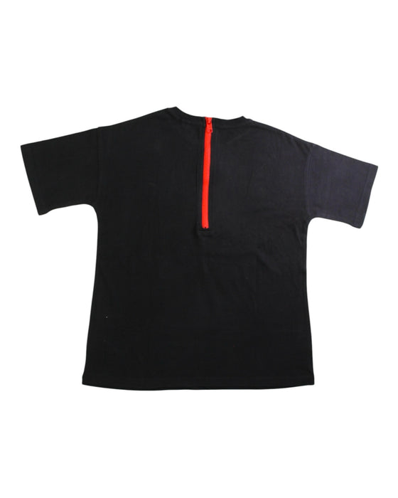 A Black Short Sleeve T Shirts from Stella McCartney in size 4T for girl. (Back View)