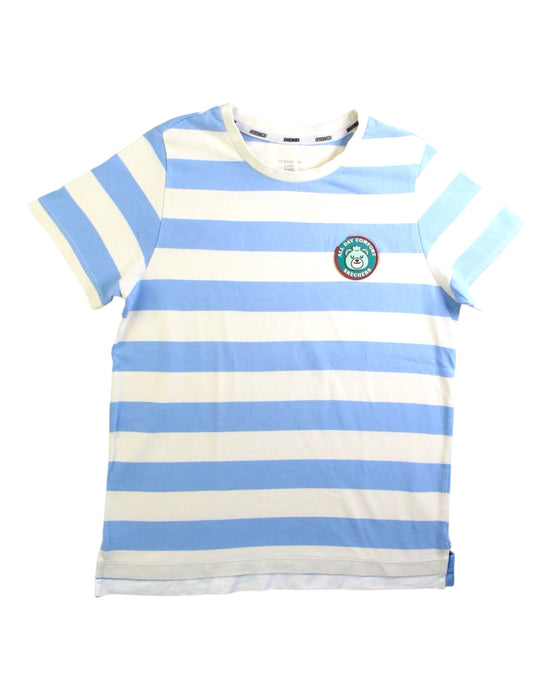 A Blue Short Sleeve T Shirts from Skechers in size 10Y for boy. (Front View)