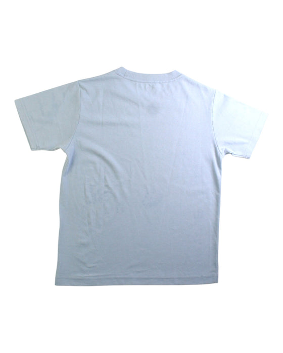 A Blue Short Sleeve T Shirts from Mont-bell in size 10Y for boy. (Back View)