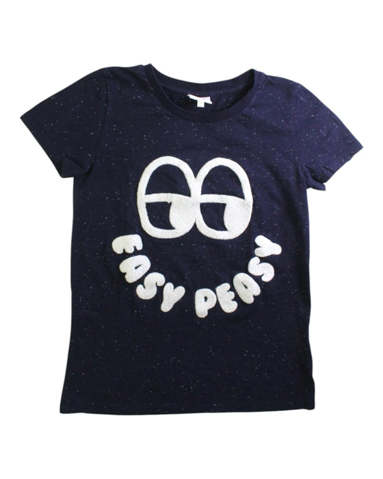A Navy Short Sleeve T Shirts from Seed in size 8Y for boy. (Front View)