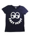 A Navy Short Sleeve T Shirts from Seed in size 8Y for boy. (Front View)