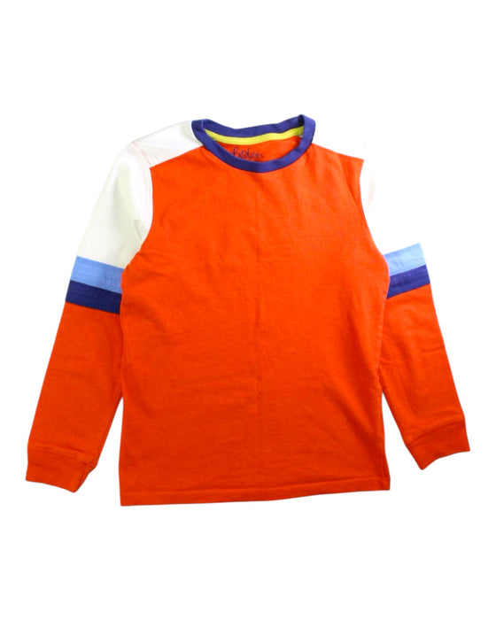 A Orange Long Sleeve T Shirts from Boden in size 8Y for boy. (Front View)