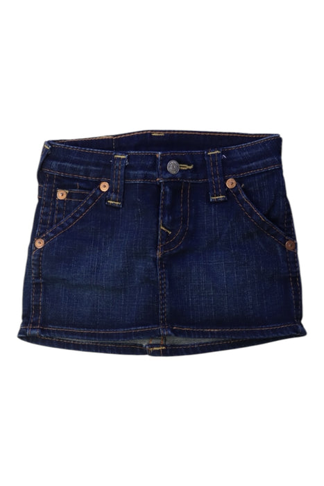 A Navy Short Skirts from True Religion in size 5T for girl. (Front View)